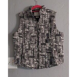 Van Heusen  Jacket Sleeveless, Women's XL, Pockers,Polyester, 21.5 Inch Of Armp